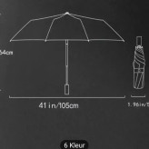 چتر شیشه ای تاشو فول اتومات سایز بزرگسال 8 فنر